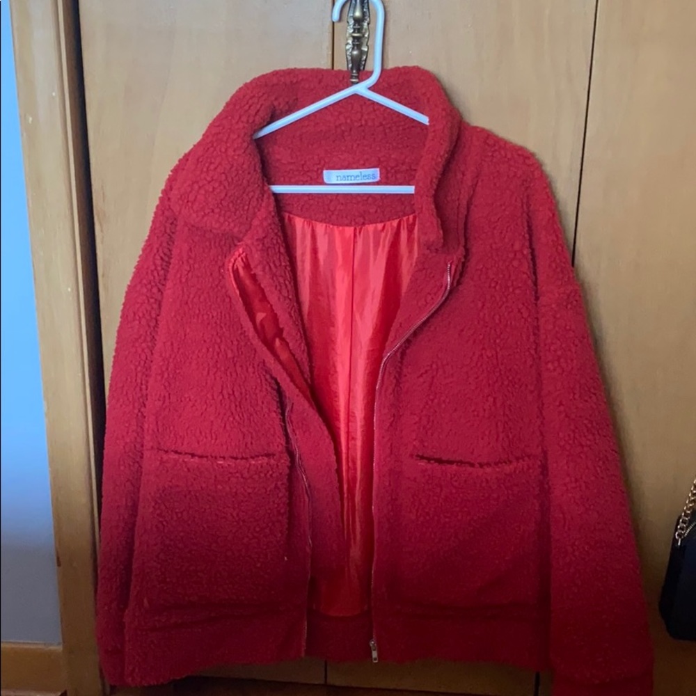 Red Teddy Jacket